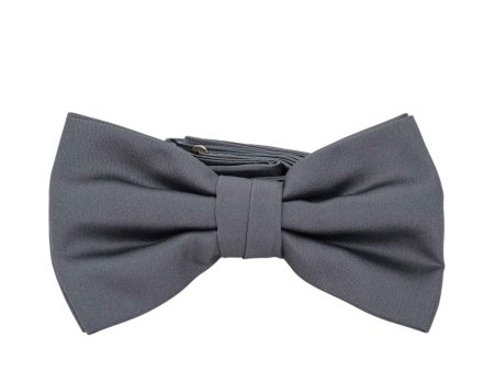 Zilli Men s Grey Bow Tie,  One Size on Sale