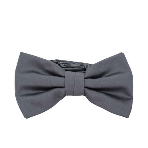 Zilli Men s Grey Bow Tie,  One Size on Sale