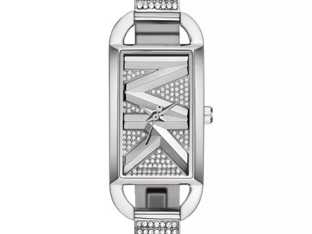 Michael Kors MK Empire Ladies Silver-Tone Bangle Watch Online now