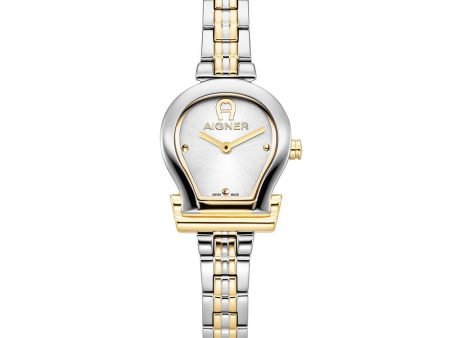 Aigner Tivoli Due Ladies Two-Tone Stainless Steel Watch on Sale