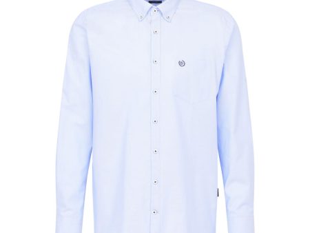 Bugatti Men s Light Blue Classic Shirt Sale