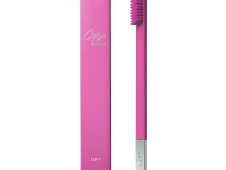 Apriori Bubblegum Pink Silver Slim Toothbrush on Sale