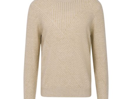 Bugatti Men s Wool Sweater with Round Neck and Turtleneck For Cheap