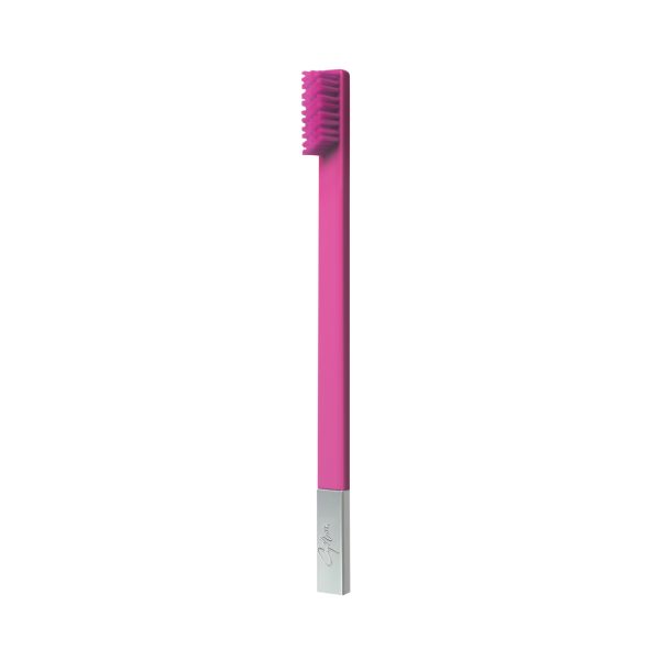 Apriori Bubblegum Pink Silver Slim Toothbrush on Sale