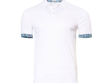 Zilli Men s White Polo T-Shirt Hot on Sale