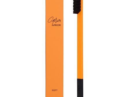 Apriori Tangerine Glow Slim Toothbrush Hot on Sale