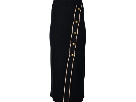 Nenette Women s Black Long Skirt Supply