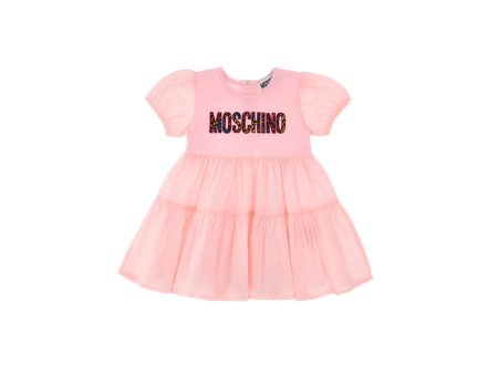 Moschino Kids Baby Girl s Pink Dress Hot on Sale