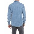 Replay Men s Western Shirt in Denim Hot on Sale