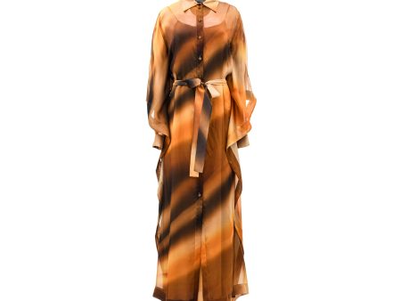 Alberta Ferretti Women s Fantasy Print Long Dress Cheap