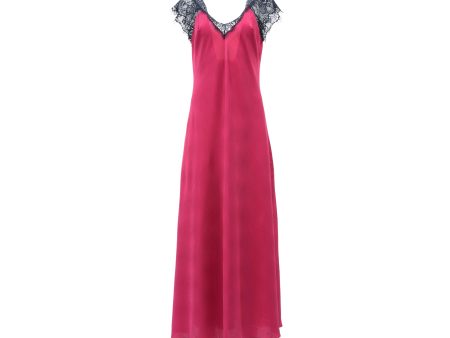 Lea Women s Satin Long Nightdress Online Hot Sale