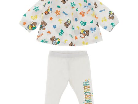 Moschino Kids Baby Girl s Sugar Toy Nursery Set of T-Shirt & Leggings Online now