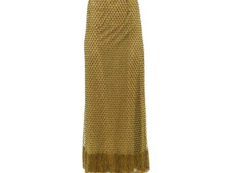 Alberta Ferretti Women s Fantasy Print Old Looking Gold skirt on Sale