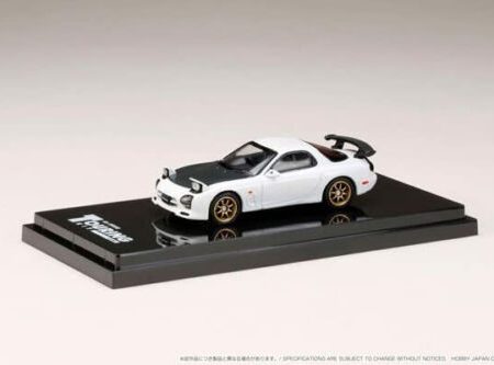 HOBBY JAPAN HJ64 1 64 MAZDA RX-7 FD3S (A Spec.) GT WING Pure White HJ643007BW Hot on Sale