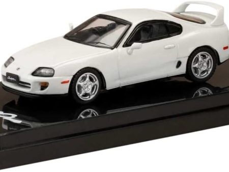 HJ64 1 64 TOYOTA SUPRA RZ (A80) Super White II w Engine Display Model HJ641042AW on Sale