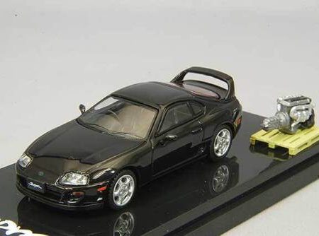 1 64 Hobby Japan HJ641042ABK Toyota Supra RZ (A80) Black Online now