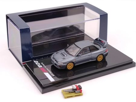 Hobby Japan HJ641041GM SUBARU IMPREZA 22B STi Version (GC8) With EJ22 engine display model COOL GRAY METTALIC Cheap